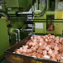 Blok Kripik Baja Hidrolik Nggawe Mesin kanggo Smelting